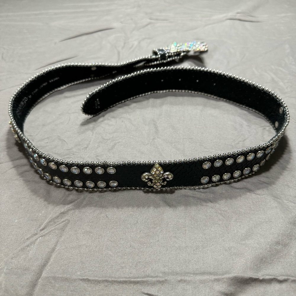 Fun Black Rhinestone Belt - Picture 5 of 6
